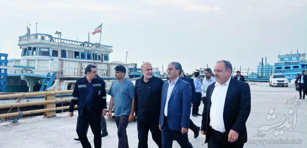 با تصویب هیئت وزیران مرز رسمی اسکله بندرخمیر ابلاغ شد